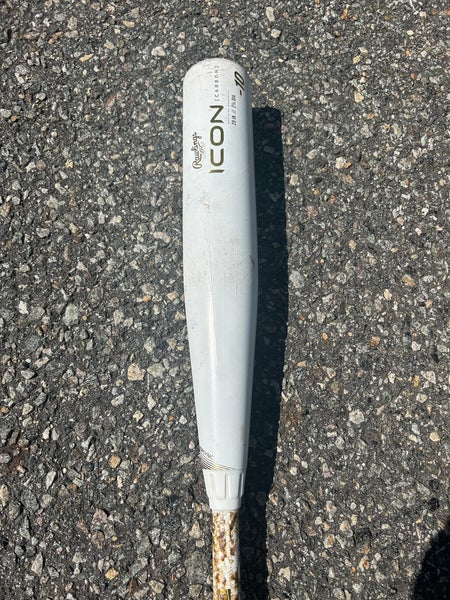 2024 Rawlings Icon Composite USSSA Certified Bat (-10) 19 oz 29" (Used)