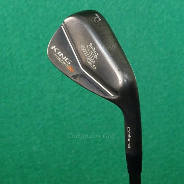Cobra King Forged MB Black PW Pitching Wedge KBS $-Taper 130 Black Steel X Stiff