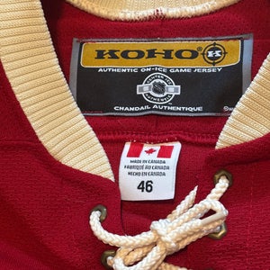 Authentic Koho Minnesota Wild Jersey Red Alternate 3rd MIC (46)