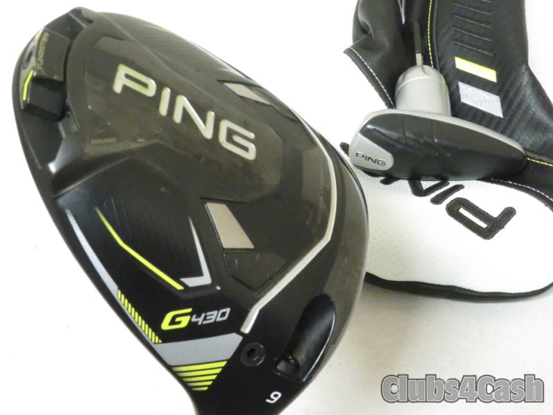PING G430 MAX Driver 9 TOUR 2.0 Chrome 65 Stiff Flex +Cover  CLEAN