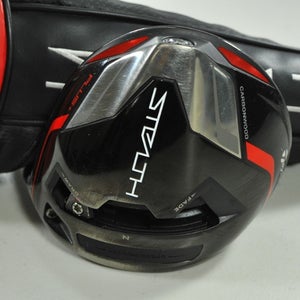 TaylorMade Stealth Plus 9* Driver Stiff Flex Right HZRDUS RDX Smoke 6.0 # 199351