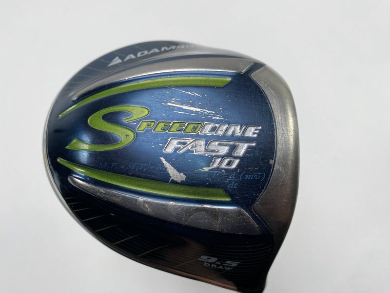 Adams Speedline Fast 10 Draw Driver 9.5* Aldila Wasabi 60g Regular RH