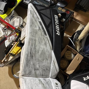 Large  Bauer Supreme S170 Goalie Leg Pads (Used)