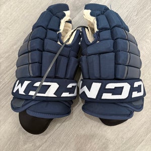 Florida Panthers CCM HG97 Gloves 14" Pro Stock (Used)