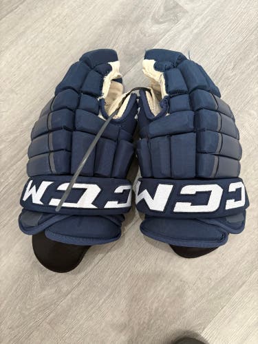Florida Panthers CCM HG97 Gloves 14" Pro Stock (Used)