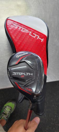 Used Taylormade STEALTH 2 RESCUE Mens Hybrid Club RH 5 Hybrid 11497-S000150776