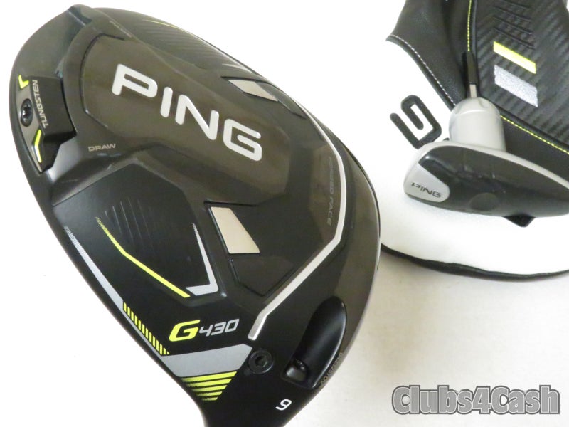 PING G430 MAX Driver 9 TOUR 2.0 Chrome 75 X-Flex +Cover .. Near MINT