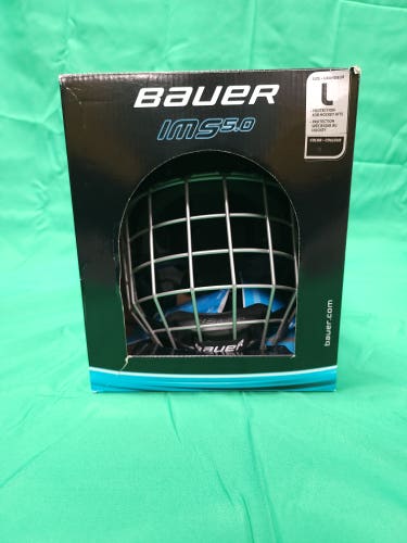 Black Large Bauer IMS 5.0 Helmet (New)