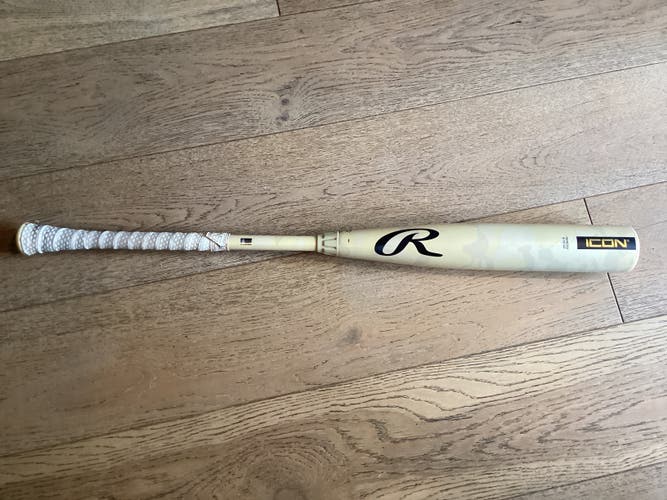 2025 Rawlings Icon Composite BBCOR Certified Bat (-3) 30 oz 33" (New)