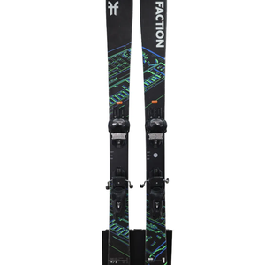 Used 2024 Faction Prodigy 1 Skis (158cm) w/ Tyrolia Attack 11 Bindings - Good