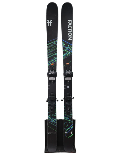 Used 2024 Faction Prodigy 1 Skis (158cm) w/ Tyrolia Attack 11 Bindings - Good