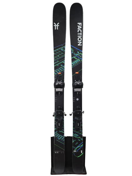 Used 2024 Faction Prodigy 1 Skis (158cm) w/ Tyrolia Attack 11 Bindings