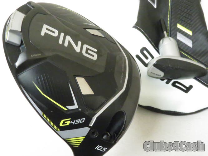 PING G430 MAX HL Driver 10.5 High Launch Alta CB 55 Black Regular Flex +Cover
