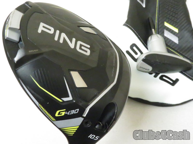 PING G430 MAX HL Driver 10.5 High Launch Alta CB 55 Black Regular Flex +Cover