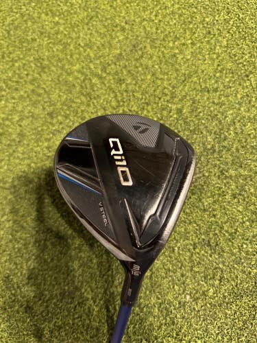 TaylorMade Qi10 3 15* Fairway Wood, Fujikura Vents Velocore+ Blue Regular Flex,