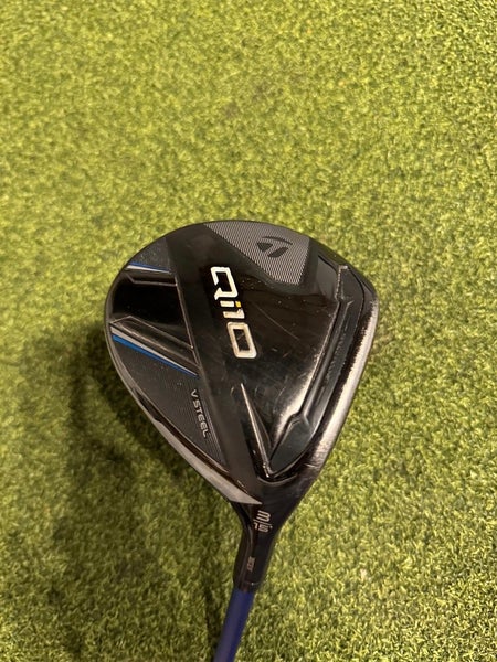 TaylorMade Qi10 3 15* Fairway Wood, Fujikura Vents Velocore+ Blue Regular Flex,