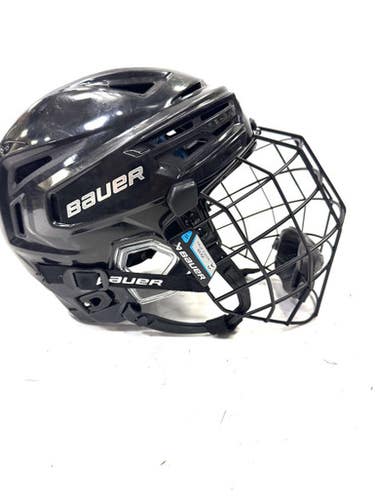 Used Bauer RE-AKT 150 Helmet Cage Combo Black SM 11860-S000295210