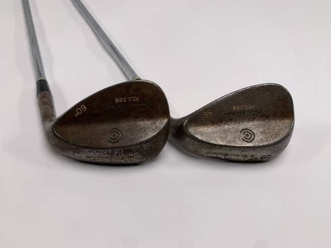 Cleveland 588 Wedge Set 56* 60* Wedge Steel Mens RH