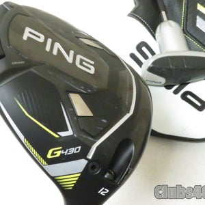 PING G430 MAX Driver 12° Alta CB 55 Black SR-Flex +Cover  SENIOR  Near MINT