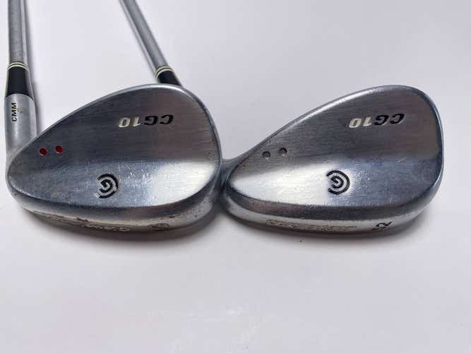 Cleveland CG10 Wedge Set 52* 56* True Temper Dynamic Gold Wedge Steel Mens RH