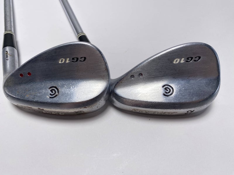 Cleveland CG10 Wedge Set 52* 56* True Temper Dynamic Gold Wedge Steel Mens RH