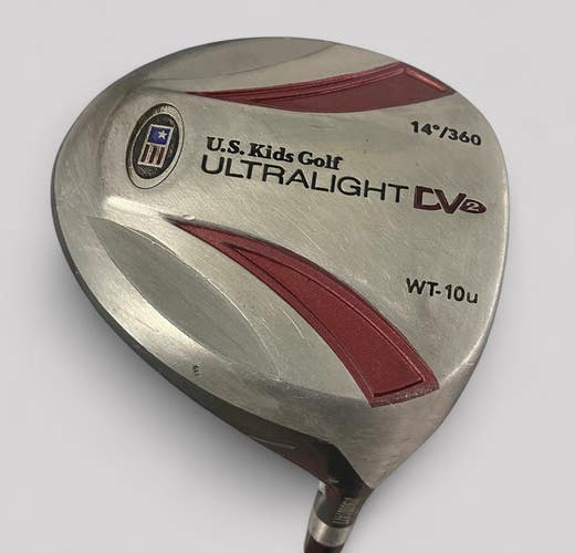 US Kids Golf UL-60 USKG Driver DV2 14 UltraLight Graphite Shaft RH 40" WT-10u