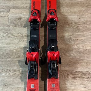 Atomic Redster J9 130 cm Kids Racing Skis With Bindings (Used)