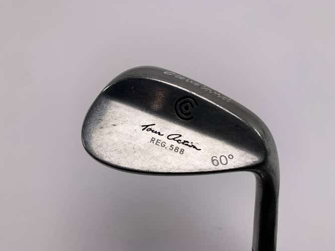 Cleveland 588 Chrome Lob Wedge LW 60* Wedge Steel Mens RH Oversize Grip