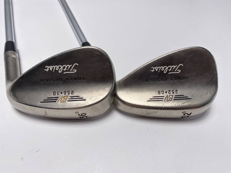 Titleist Vokey Spin Milled CC Chrome Wedge Set 52* 8 | 56* 10 DG Mens RH