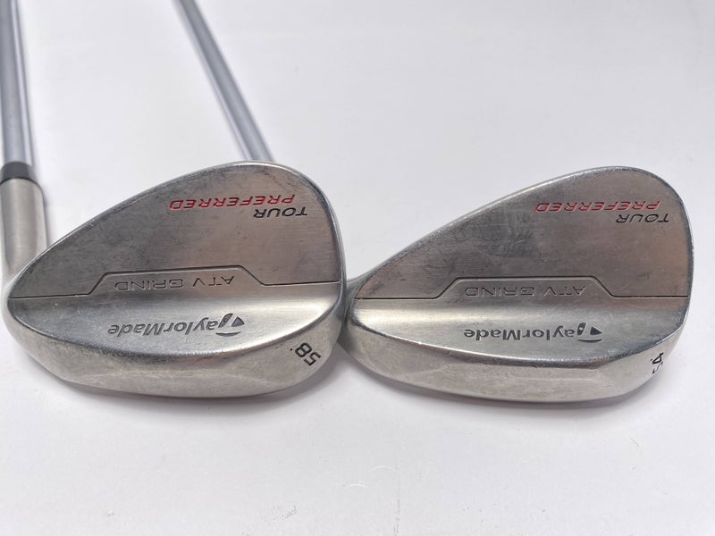 TaylorMade Tour Preferred ATV Grind 2014 Wedge Set 54* 58* KBS Tour-V Mens RH