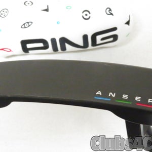 PING PLD Milled Anser Putter Stealth Matte Black Graphite Shaft 35" + Cover MINT