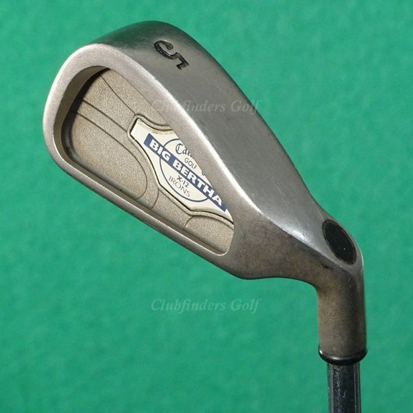 Callaway Big Bertha X-12 Single 5 Iron Memphis 10 '98 Steel Uniflex