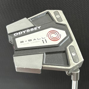 ODYSSEY 2-BALL ELEVEN TOUR LINED PUTTER (33") + HEADCOVER