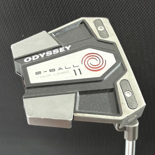 ODYSSEY 2-BALL ELEVEN TOUR LINED PUTTER (33") + HEADCOVER
