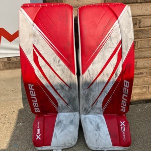 32" Intermediate Bauer Vapor X5 Pro Goalie Leg Pads (Used)