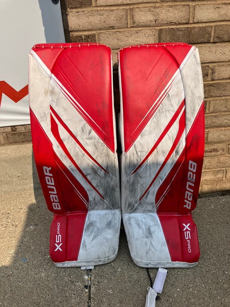 32" Intermediate Bauer Vapor X5 Pro Goalie Leg Pads (Used)