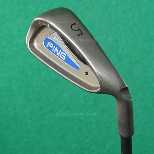 Ping G2 Black Dot Single 5 Iron Factory TFC 100 Graphite Soft Regular