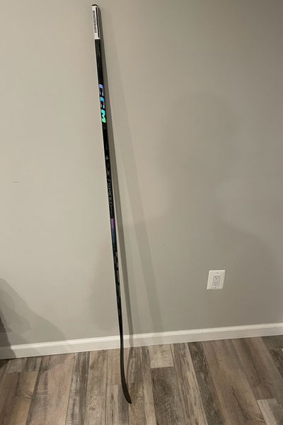 All Black Senior CCM JetSpeed FT7 Right Handed Hockey Stick Pro Stock (New)