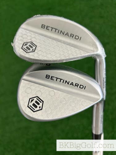 NEW / Mint Bettinardi HLX 3.0 Chrome 2 Wedge Set (56 & 60 Degrees)