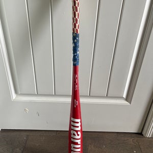 2025 Marucci CATX2 Alloy USABat Certified Bat (-11)  19 oz 30" (Used)