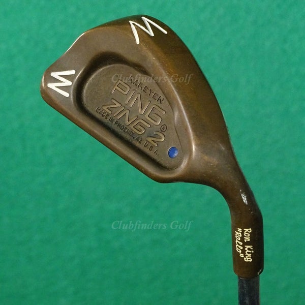 Ping Zing 2 BeCu Copper Blue Dot PW Pitching Wedge Karsten DGS Steel Stiff