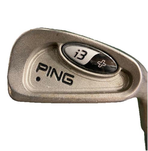 Ping i3 Plus 4 Iron Black Dot RH Men's Stiff Steel 38.25" Factory Grip Nice Club