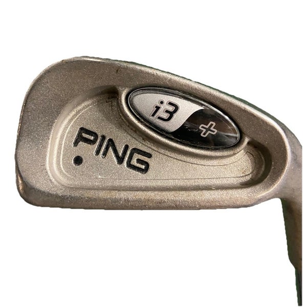 Ping i3 Plus 4 Iron Black Dot RH Men's Stiff Steel 38.25" Factory Grip Nice Club