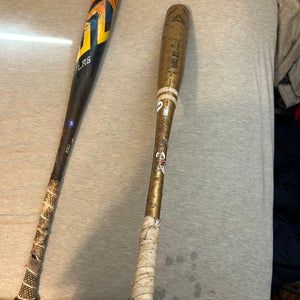 2024 Louisville Slugger Atlas and a 2022 Demarini Voodoo Both 33/30