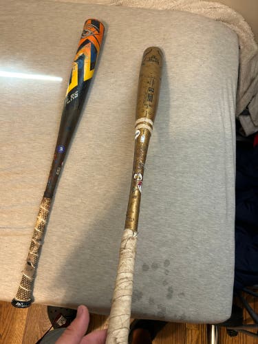 2024 Louisville Slugger Atlas and a 2022 Demarini Voodoo Both 33/30