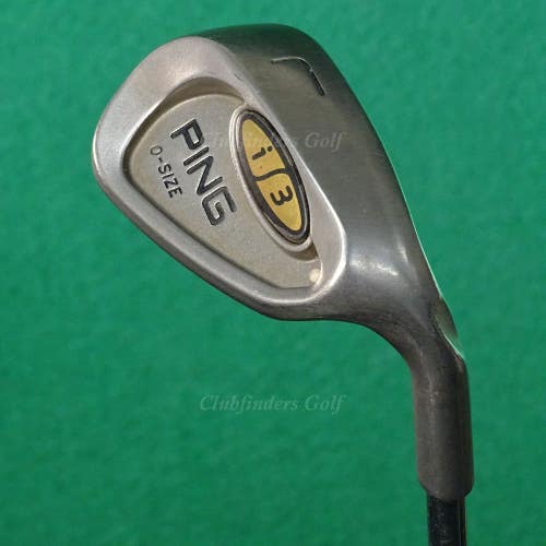 Ping i3 O-Size White Dot LW Lob Wedge Factory Cushin JZ Steel Stiff