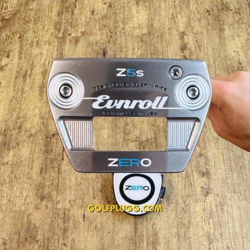 Evnroll Zero Z5S Putter w/ Headcover, 35 (2225)