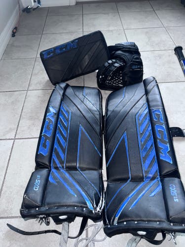 28" CCM Axis 1.5 Regular Goalie Full Set (Used)