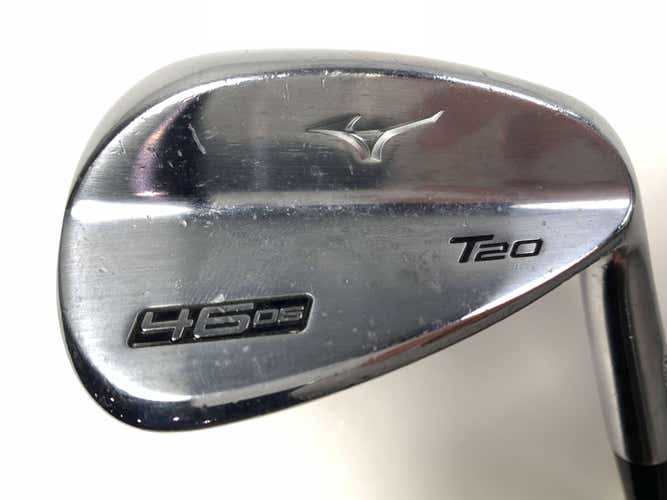 Mizuno T20 Satin Chrome Gap Wedge GW 46* TT DG S400 Tour Issue Stiff Mens RH