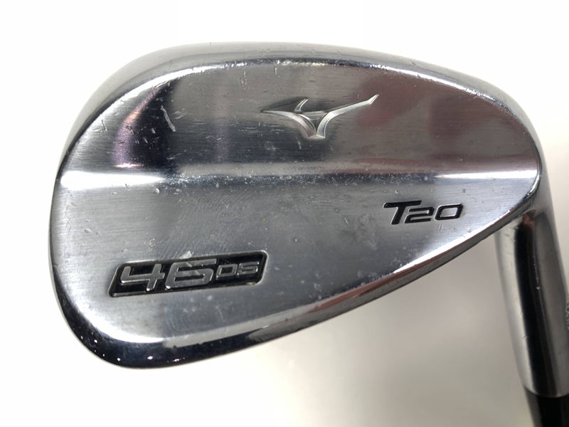 Mizuno T20 Satin Chrome Gap Wedge GW 46* TT DG S400 Tour Issue Stiff Mens RH